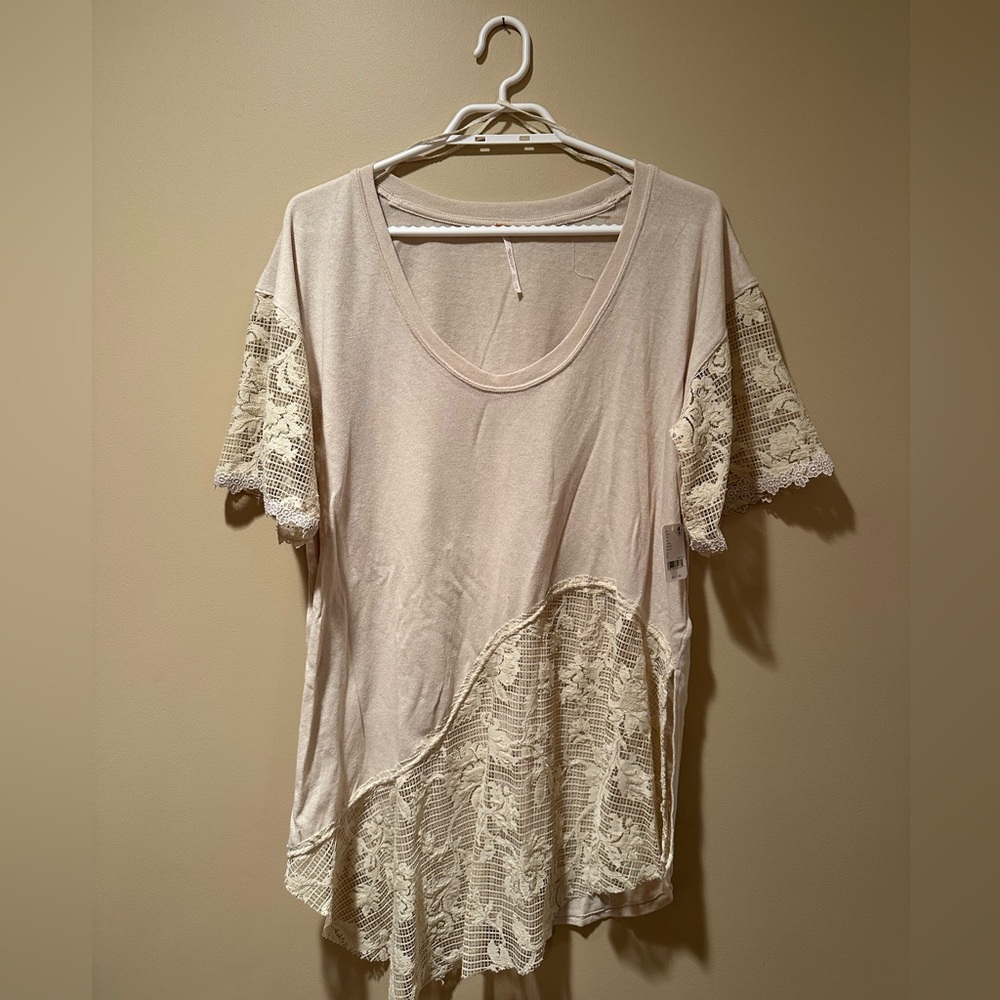 Free people short sleeve tunic